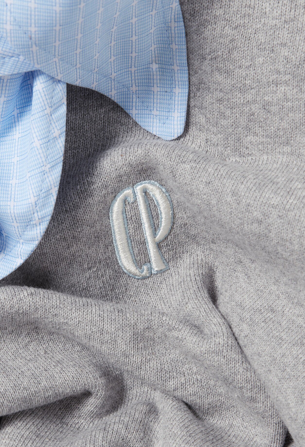 Sweatshirt mit Schalkragen