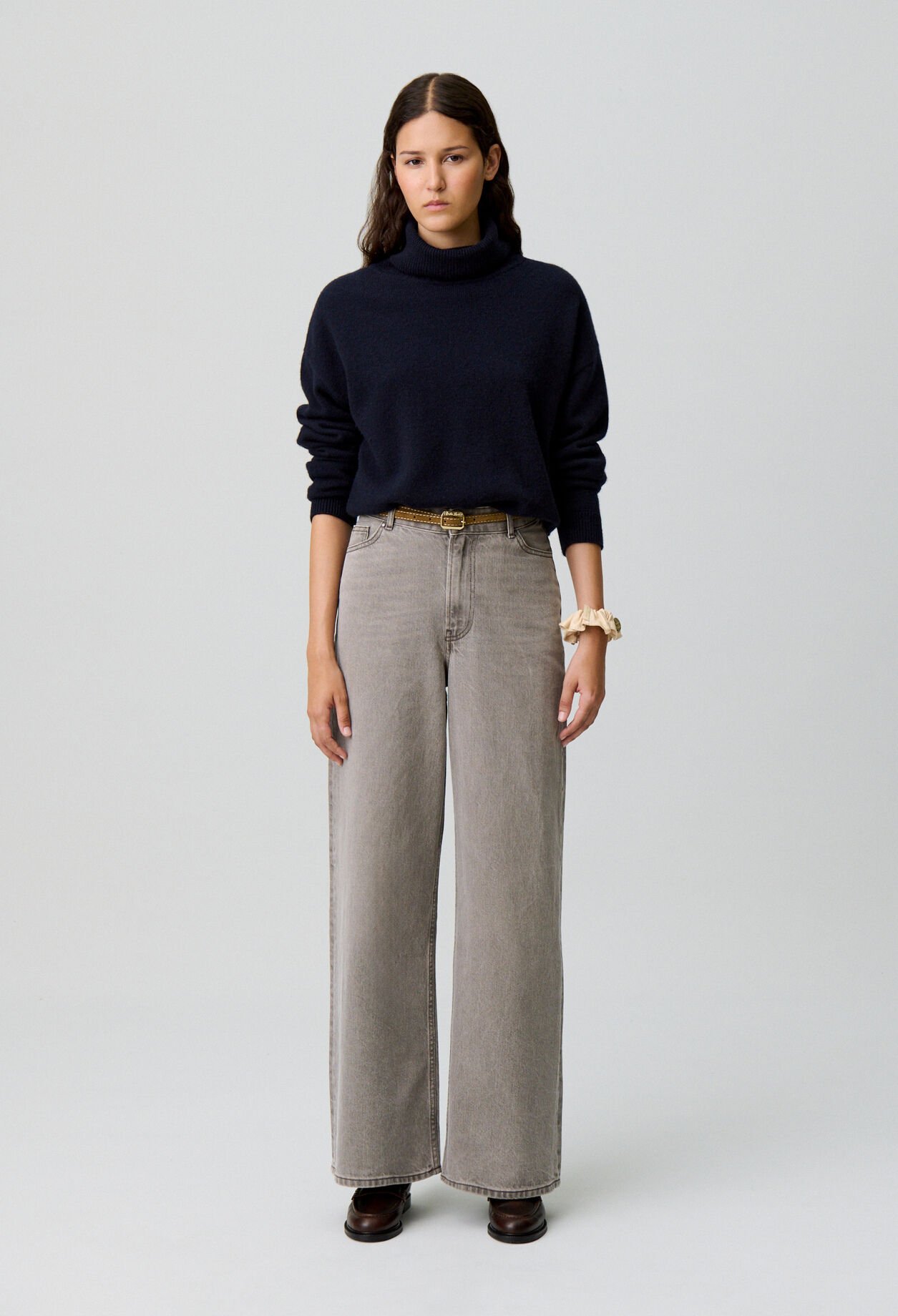 Baggy-Jeans aus Denim