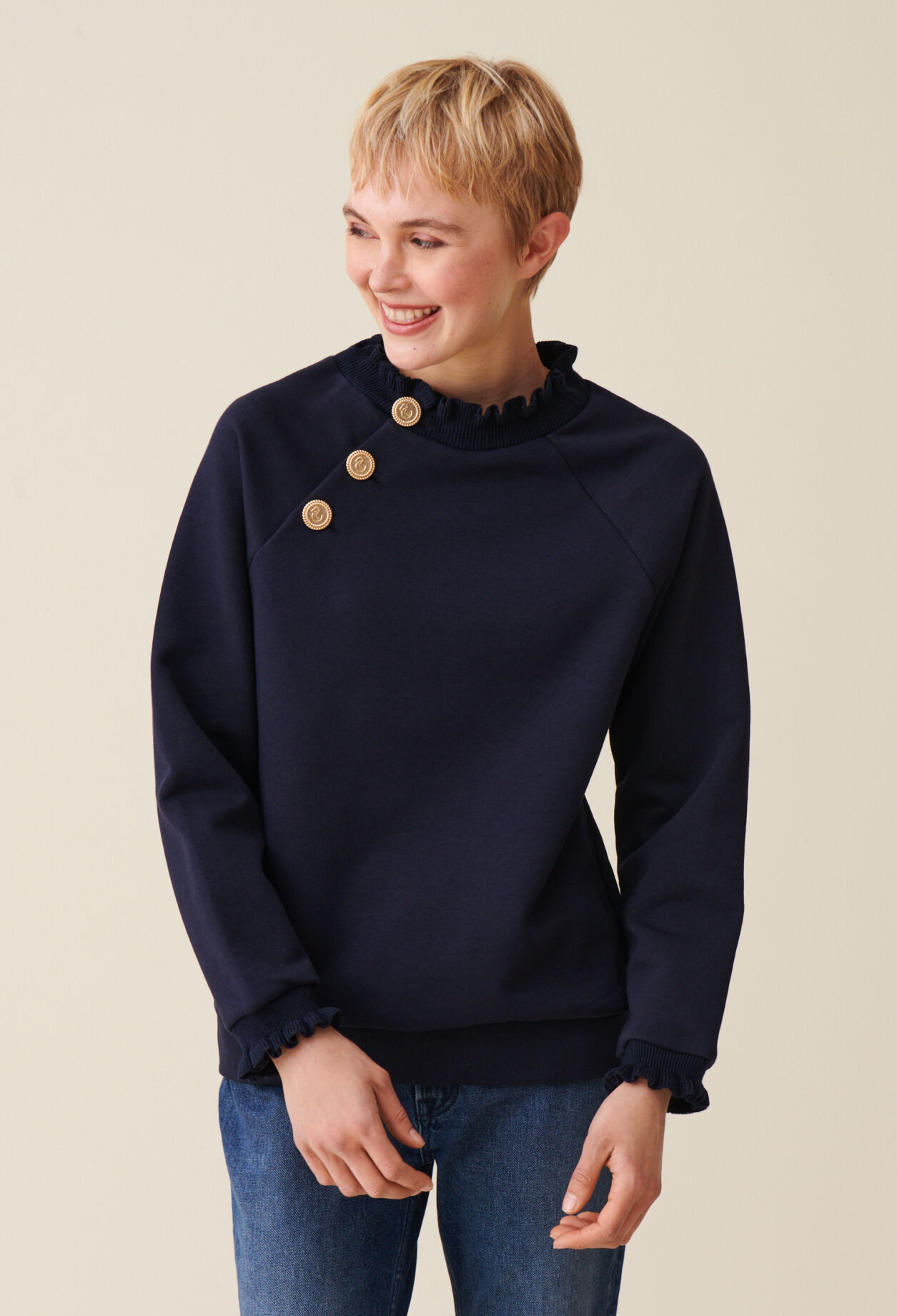 Sweatshirt mit langen Ärmeln