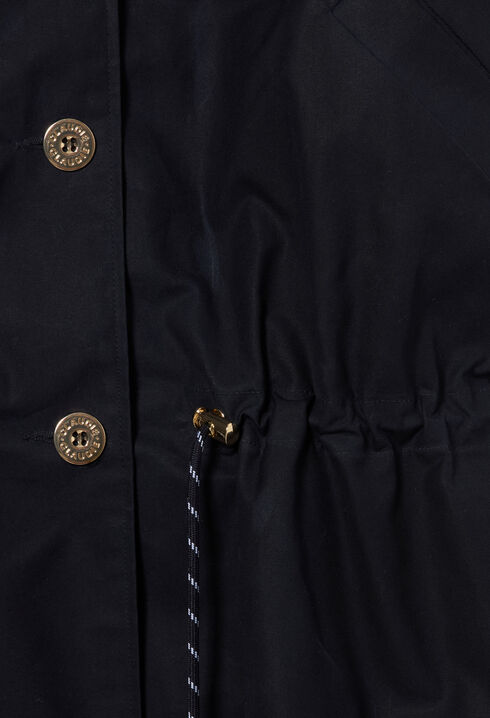 Gewachster Gabardine-Blouson
