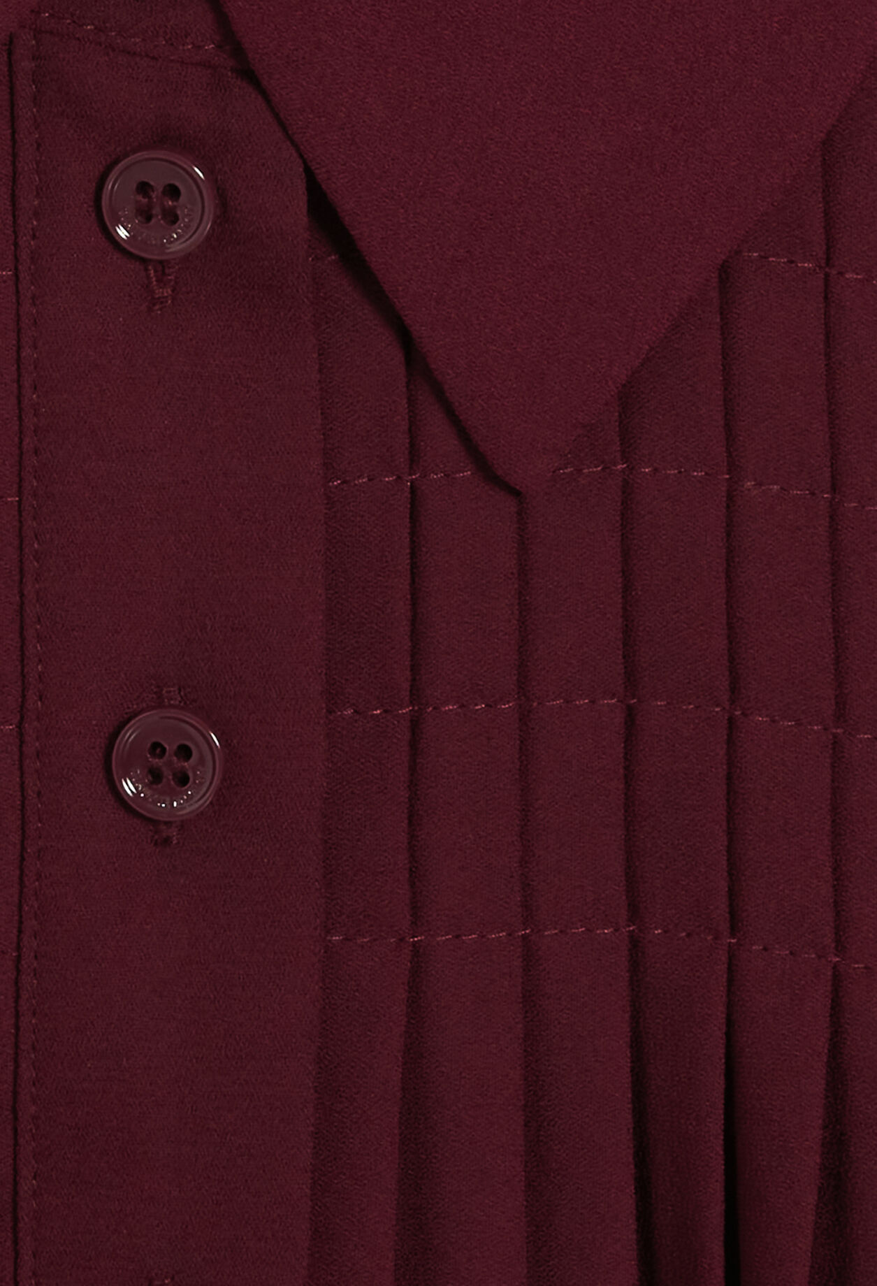 Plissierte Hemdbluse