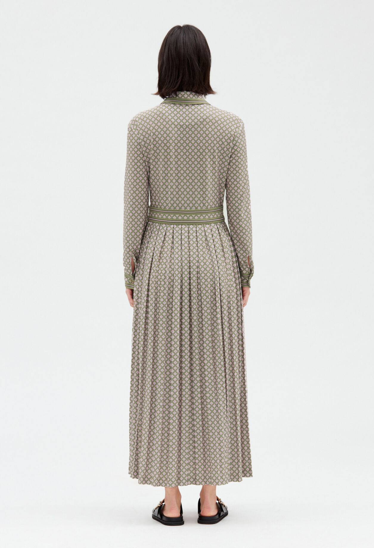 Mittellanges Hemdkleid, rosa
