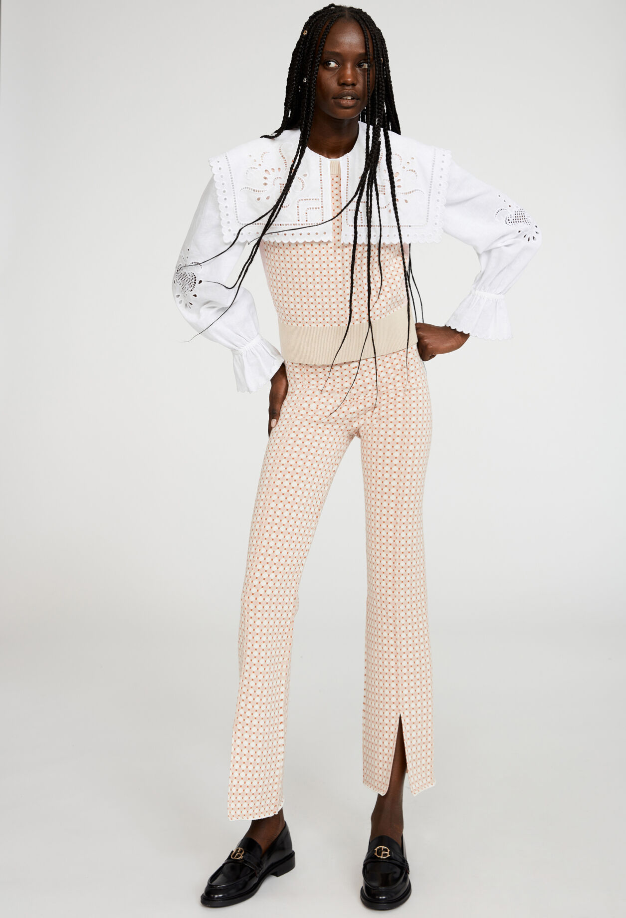 Strick-Cardigan mit Motiv