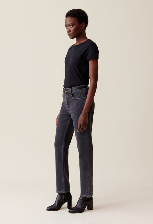 Jeans Toto Slim anthrazitgrau