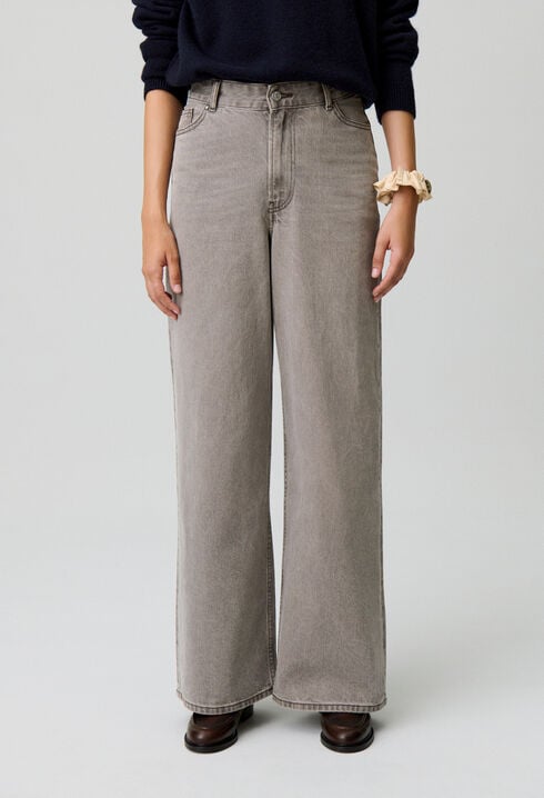 Baggy-Jeans aus Denim