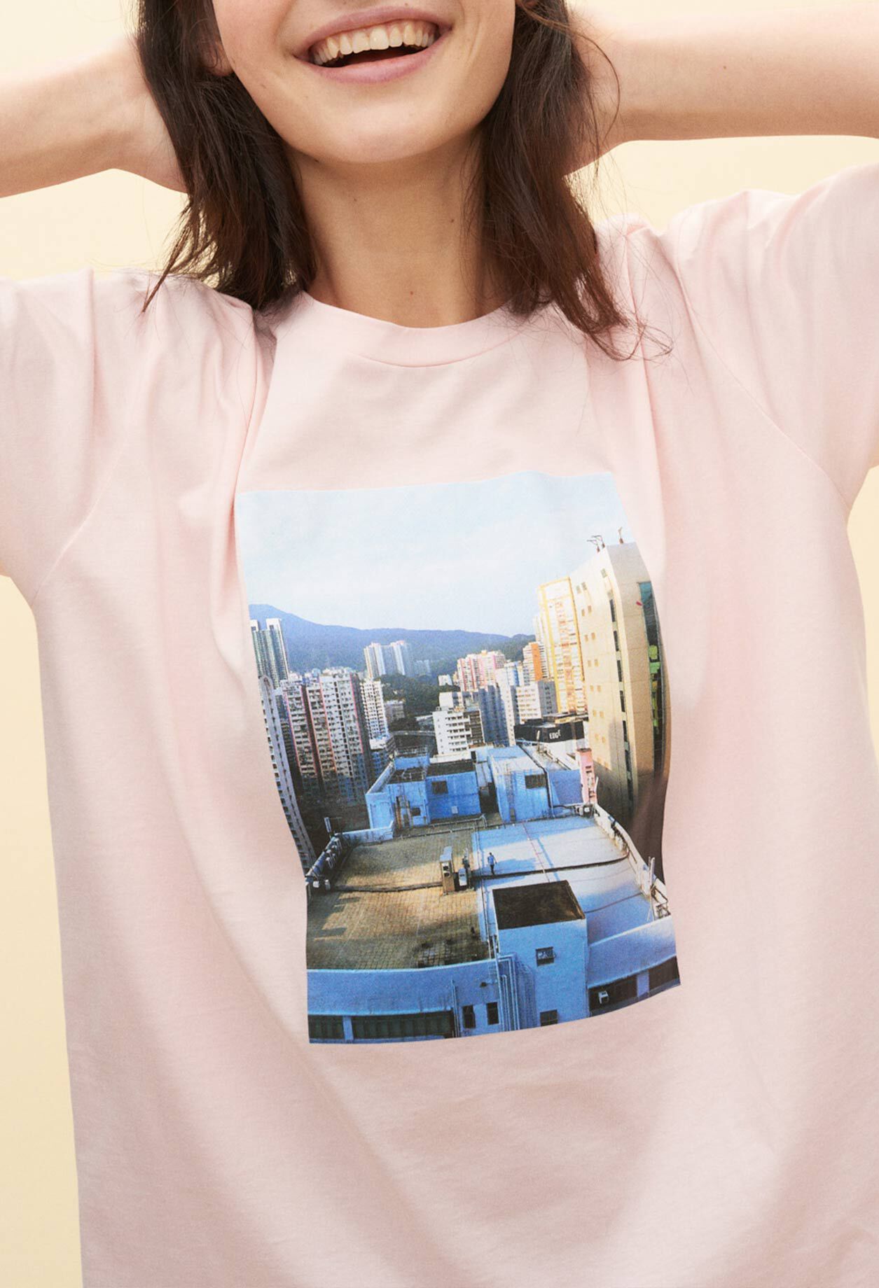 T-Shirt mit Siebdruck