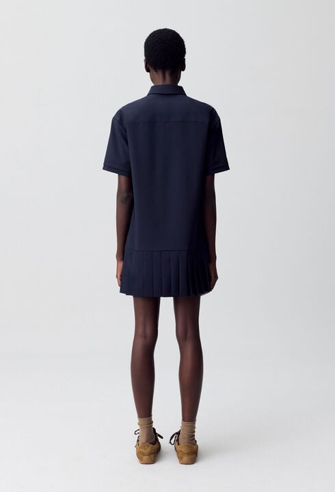 Kurzarm-Hemdkleid