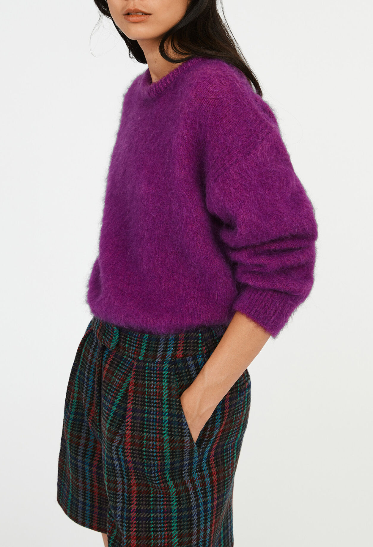 Shorts mit Tartanmuster