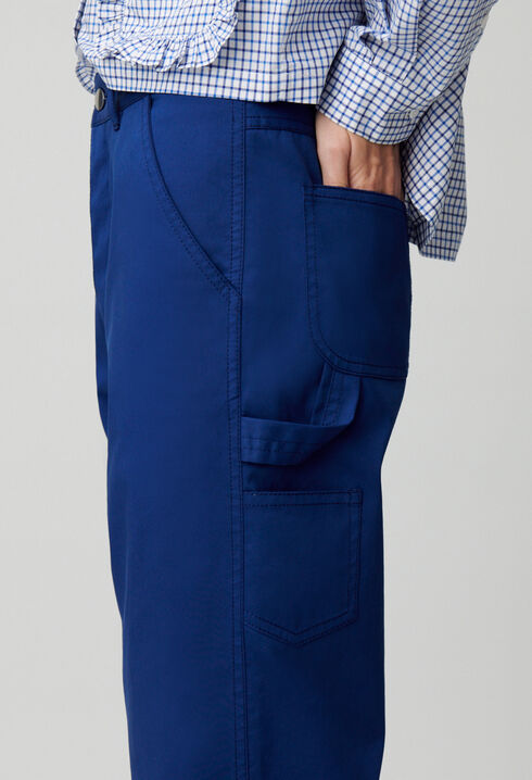 Gestreifte Saumhose