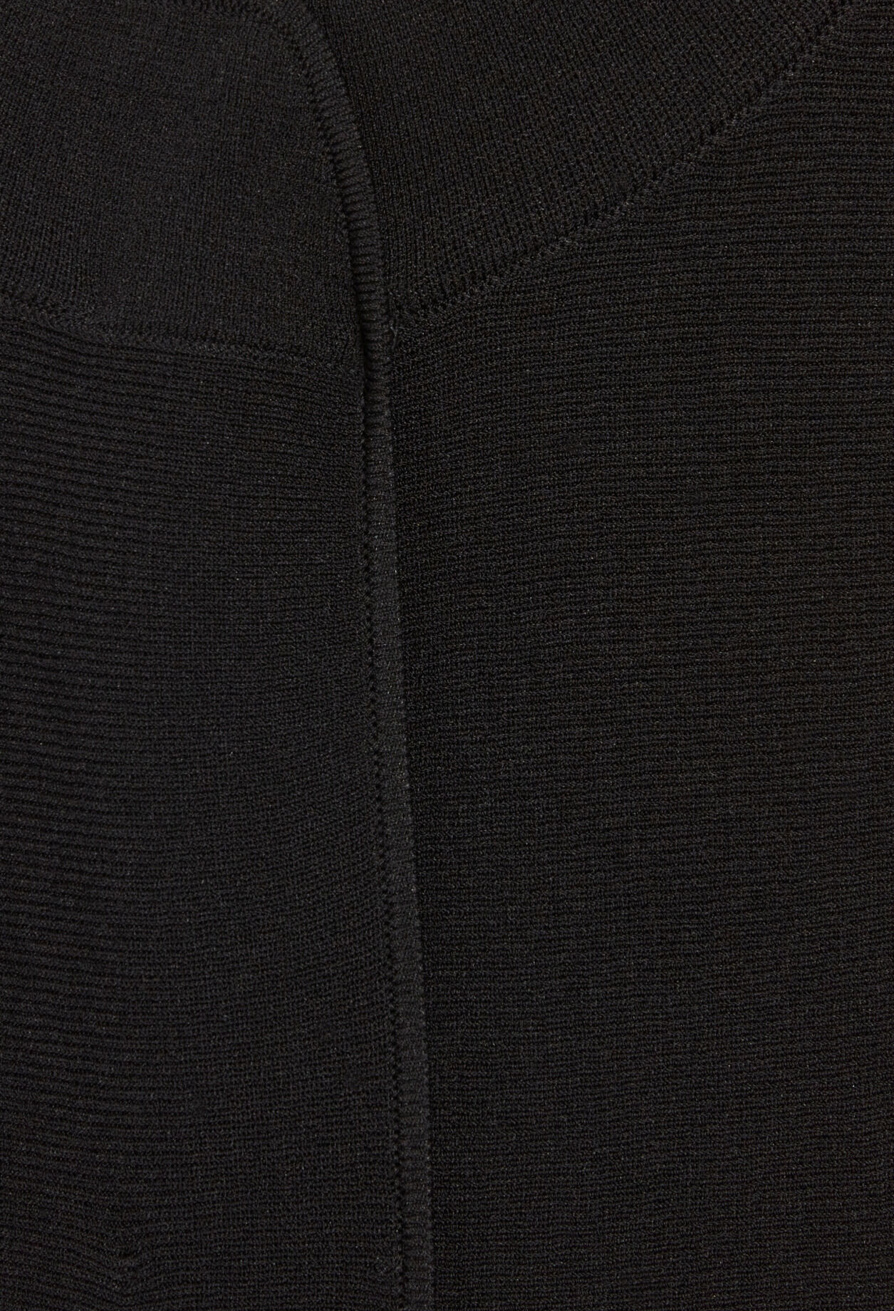 Langes Strickkleid