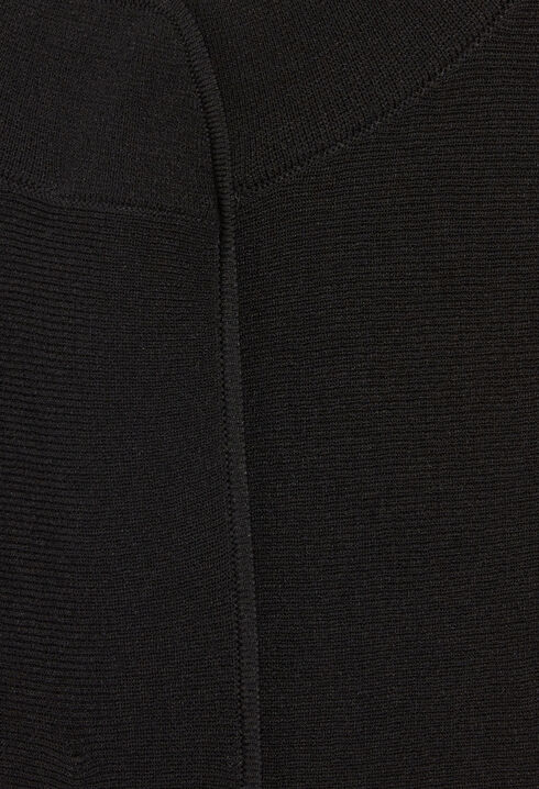 Langes Strickkleid