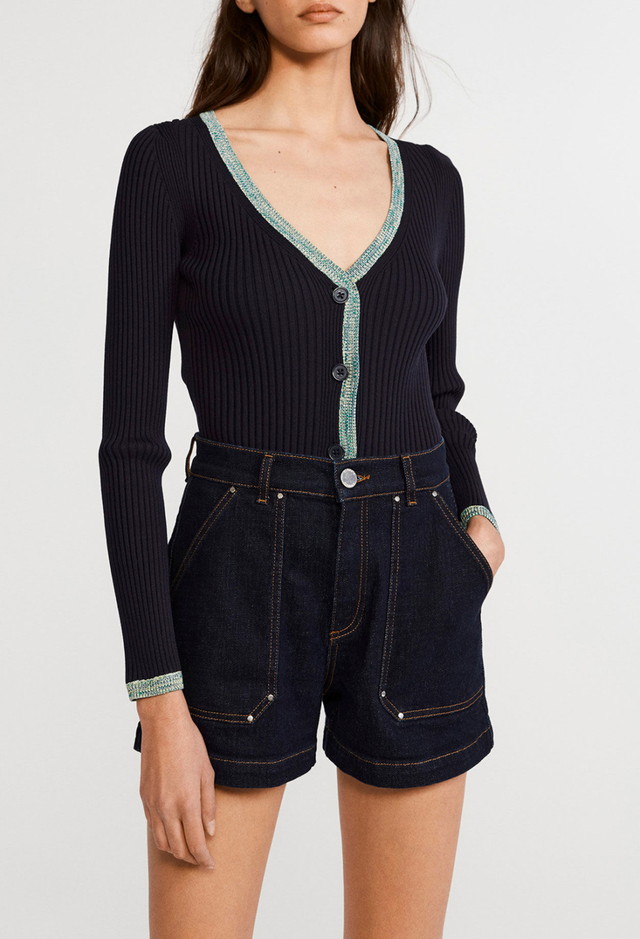 Körperbetonter Cardigan