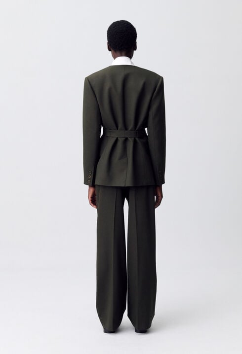 Blazer-Jacke im Anzugstil