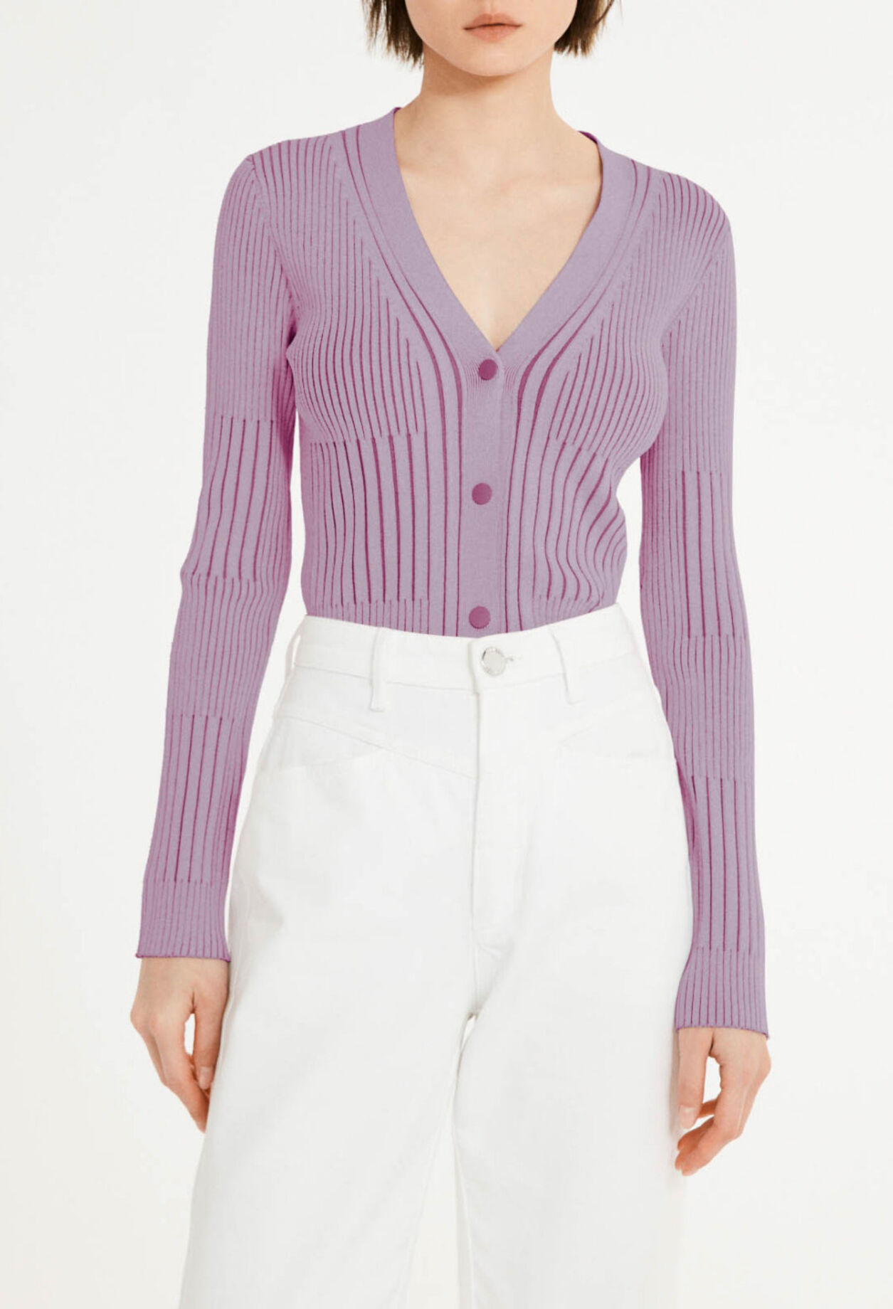 Zweifarbiger Cardigan