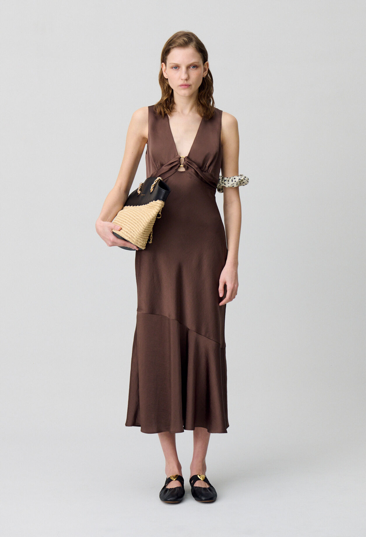 Fließendes Maxikleid