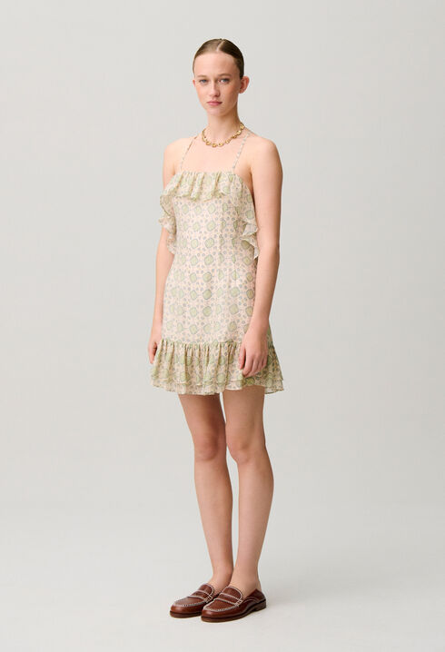 Kurzes Print-Kleid