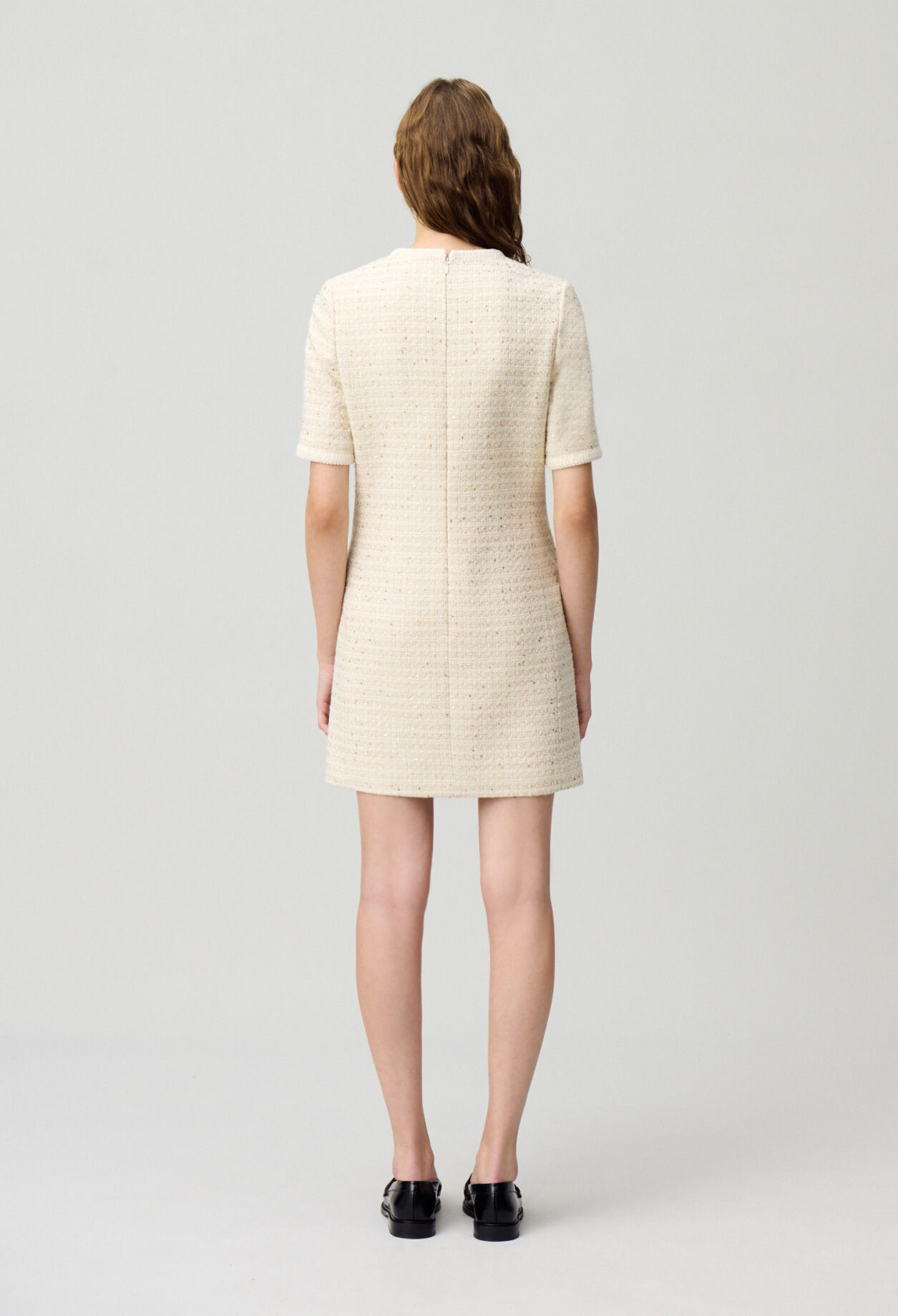 Tweed-Kleid kurz