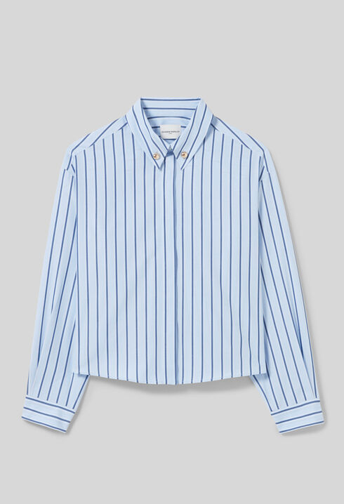 Gestreiftes Oversize-Hemd