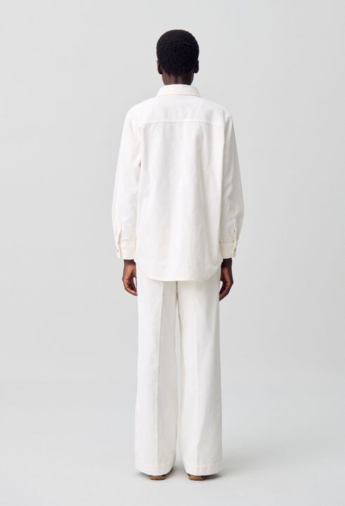 Samt-Overshirt