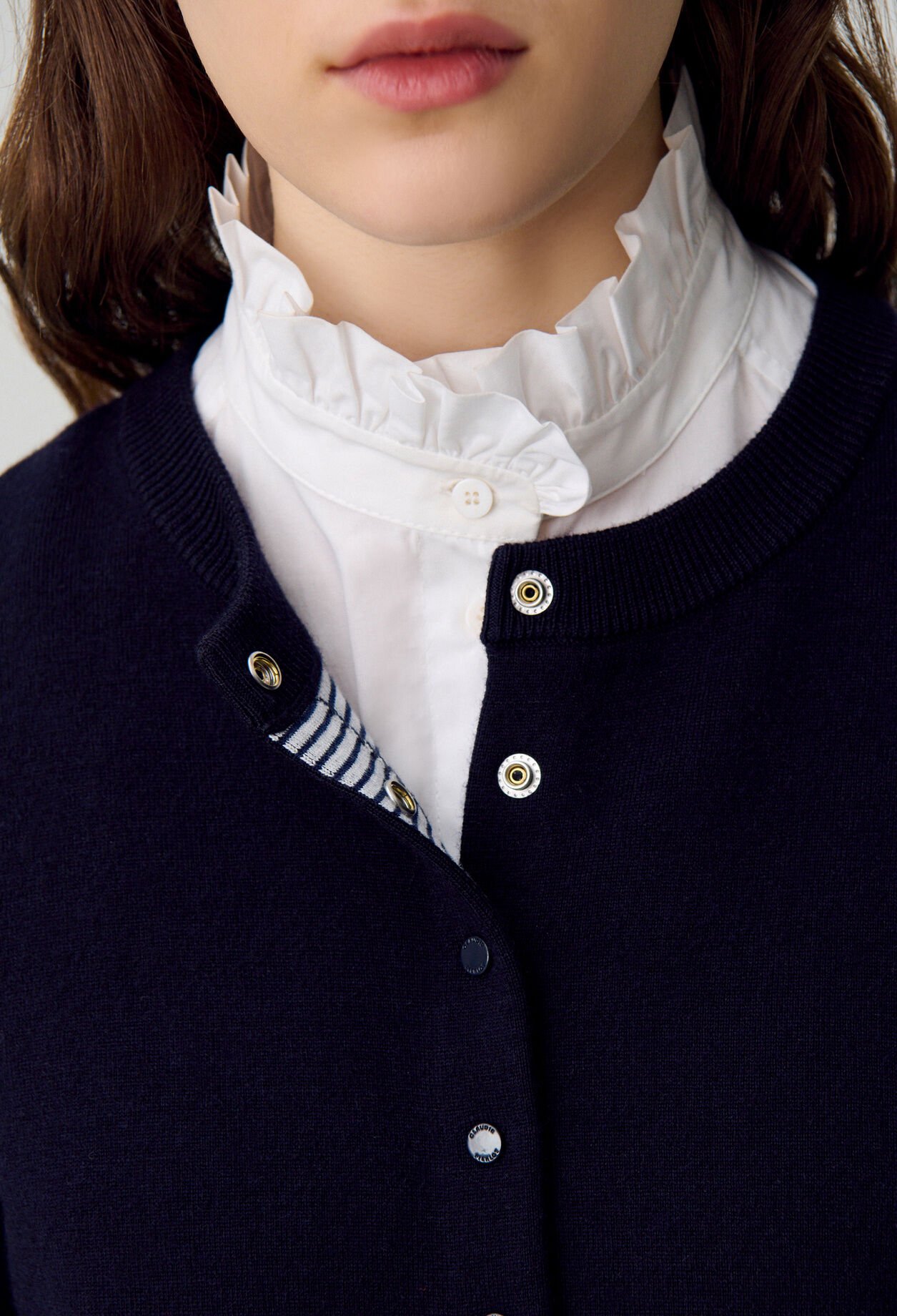 Feinstrick-Cardigan