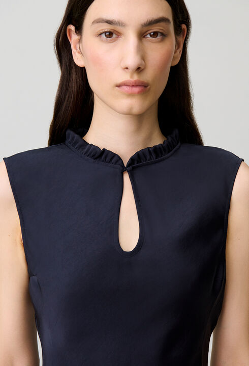 Flie&szlig;endes Midi-Kleid