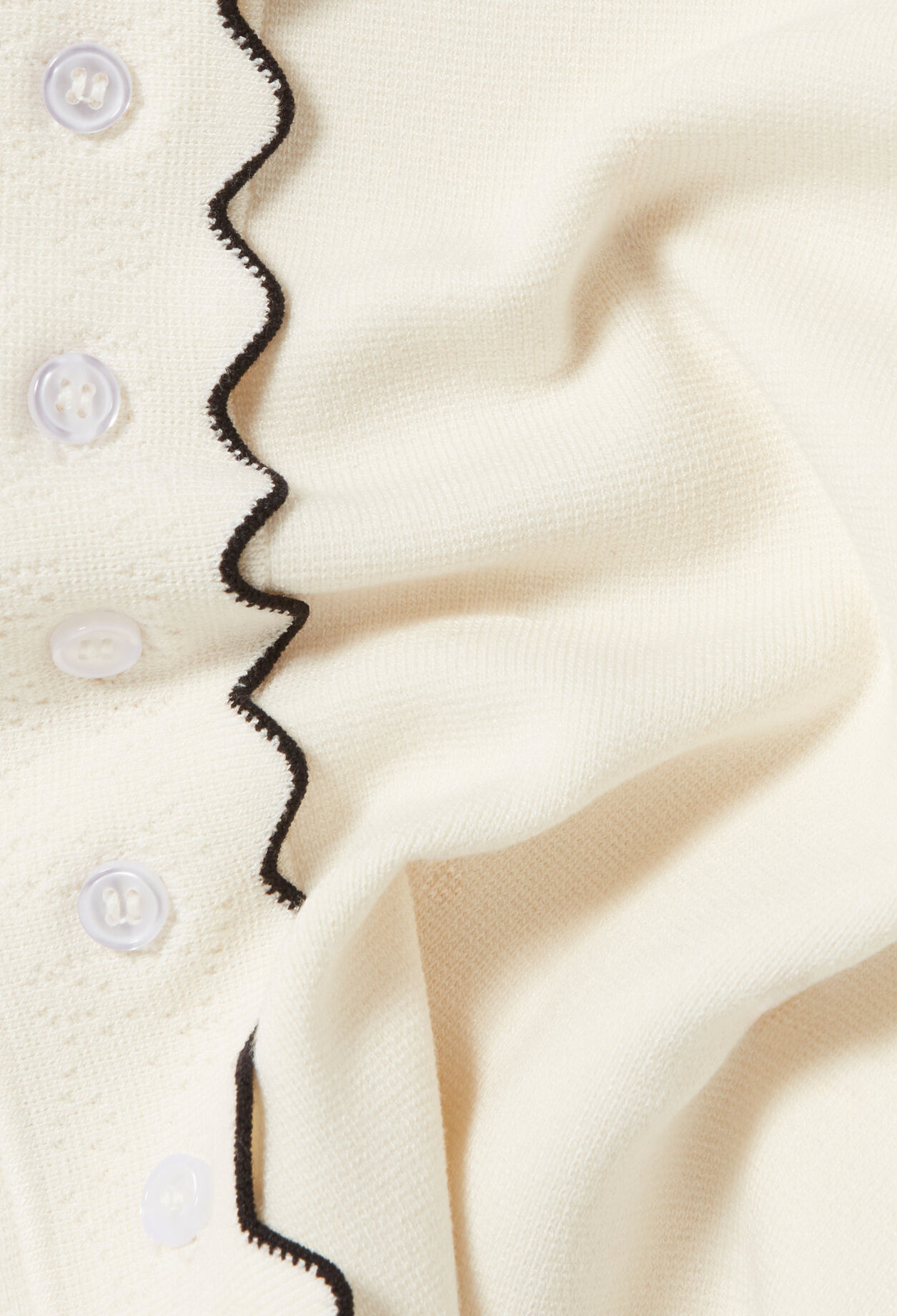 Kontrast-Strickcardigan