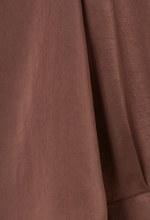 Flie&szlig;ende Bluse mit Kragen