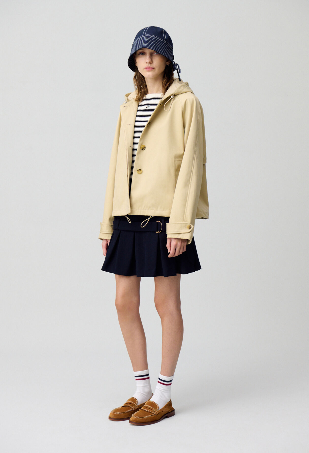 Leichte Parka mit Kapuze