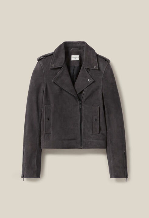 Perfekte Wildlederjacke