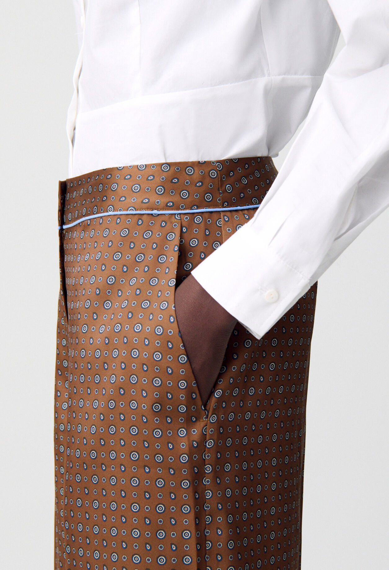Bedruckte fließende Hose