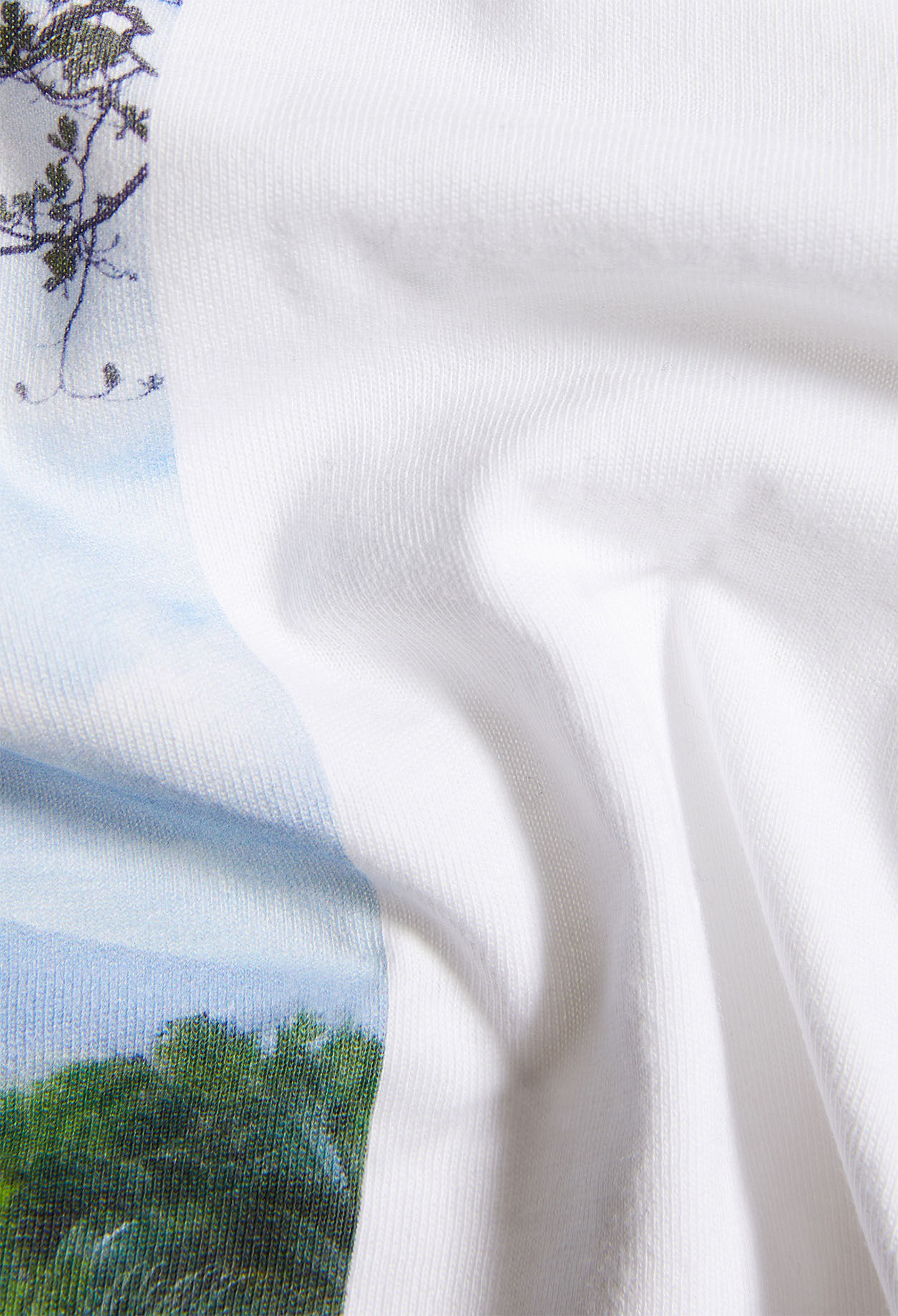 T-Shirt mit Siebdruck aus Bio-Baumwolle