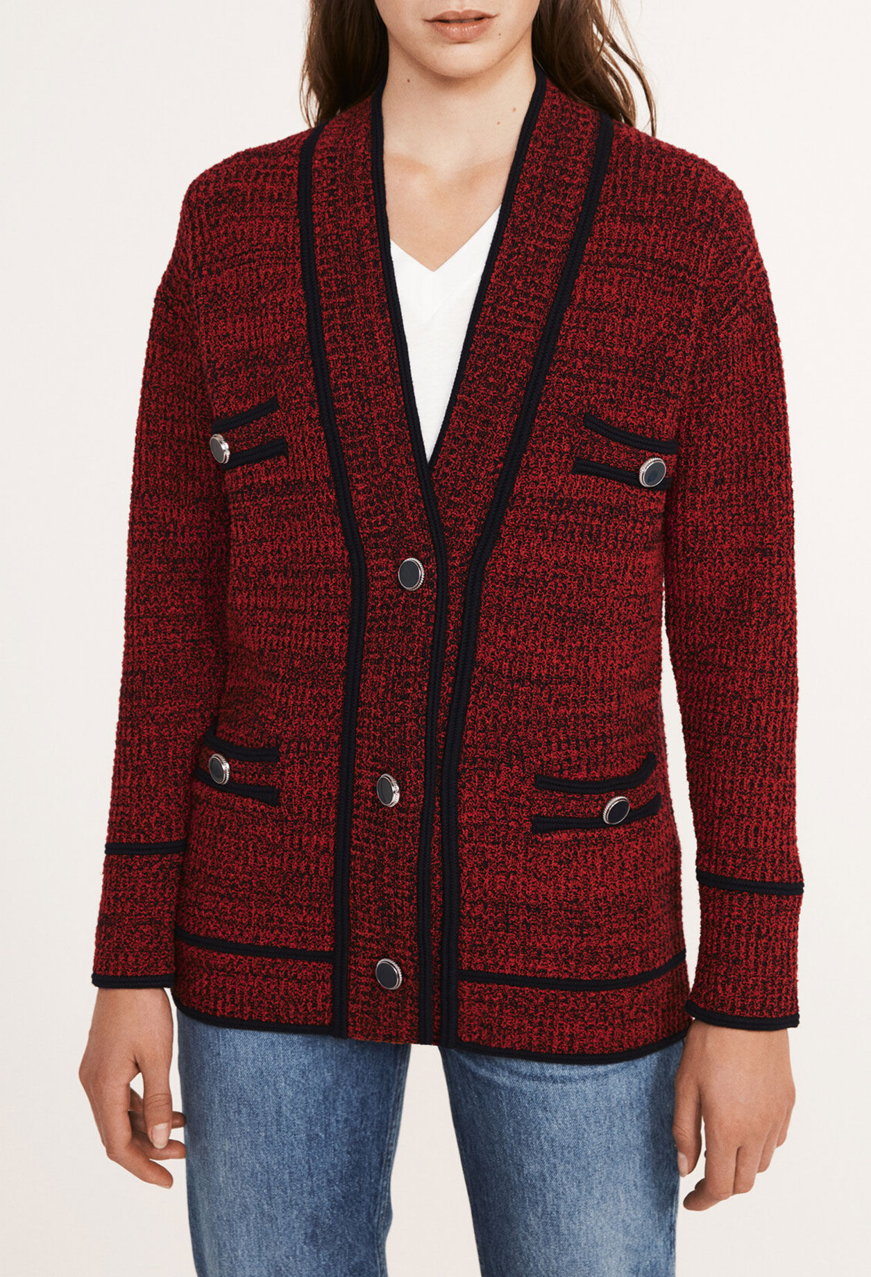 Langer Cardigan