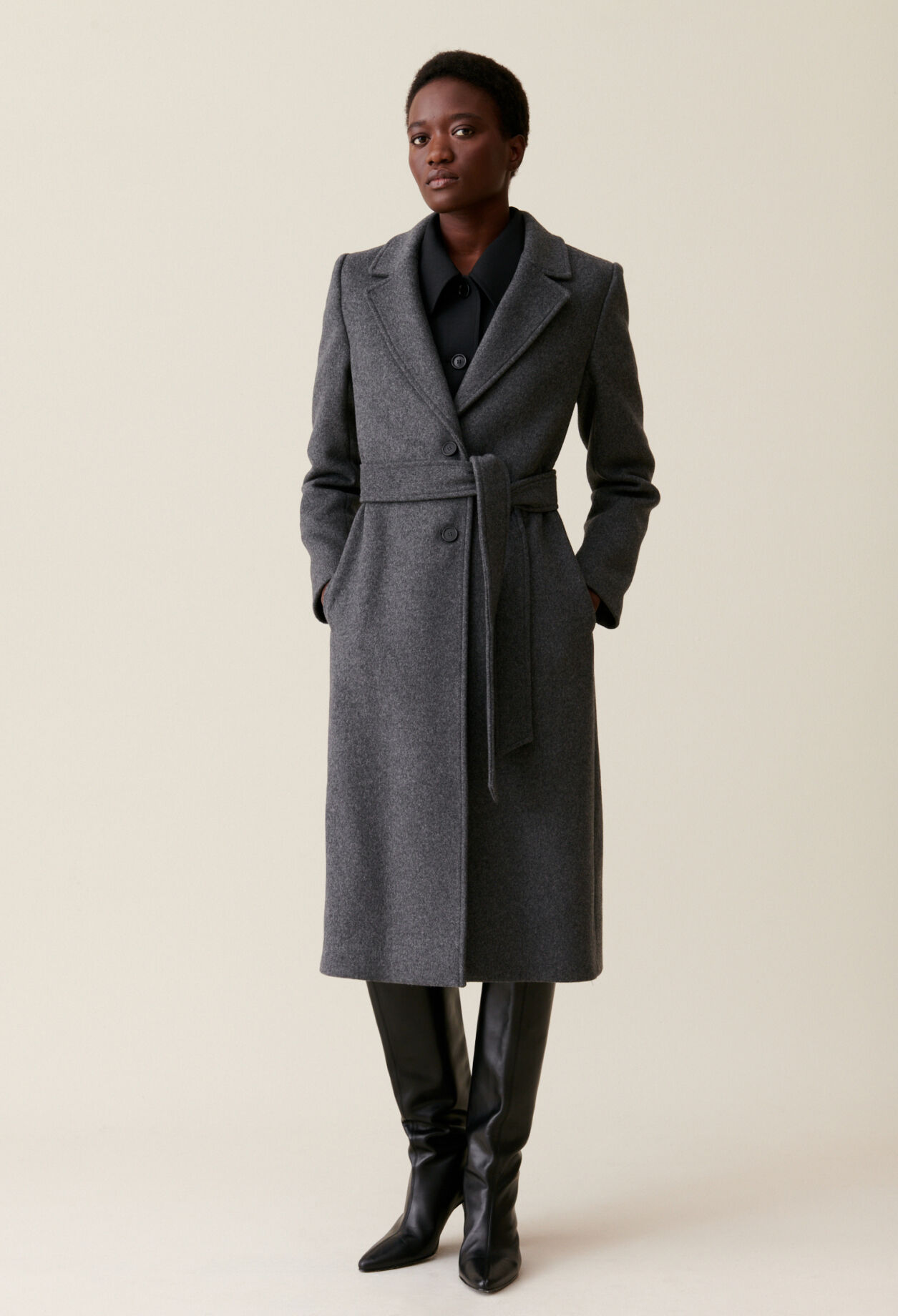 Kleider Wollmantel FÃ¼r Kleine Frauen Mantel ''Sofia'' Aus