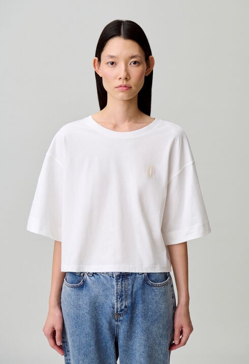 Baumwoll-T-Shirt CP