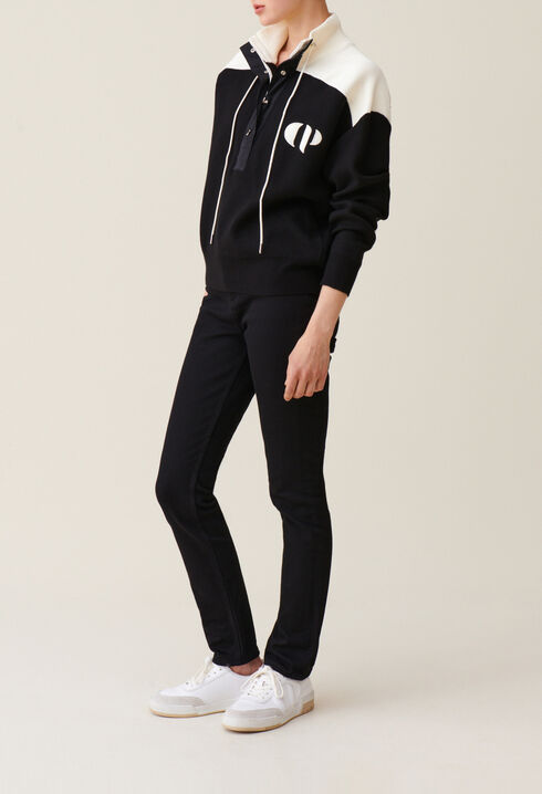 Sweatshirt Minimum Troyerkragen