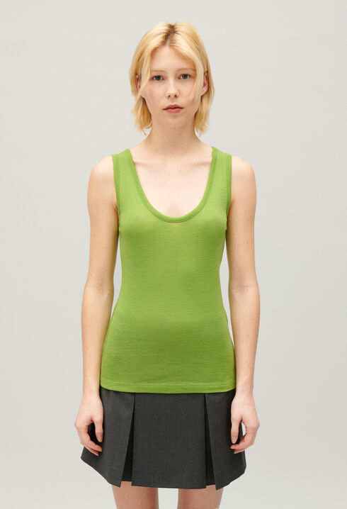 Tanktop aus Wolle