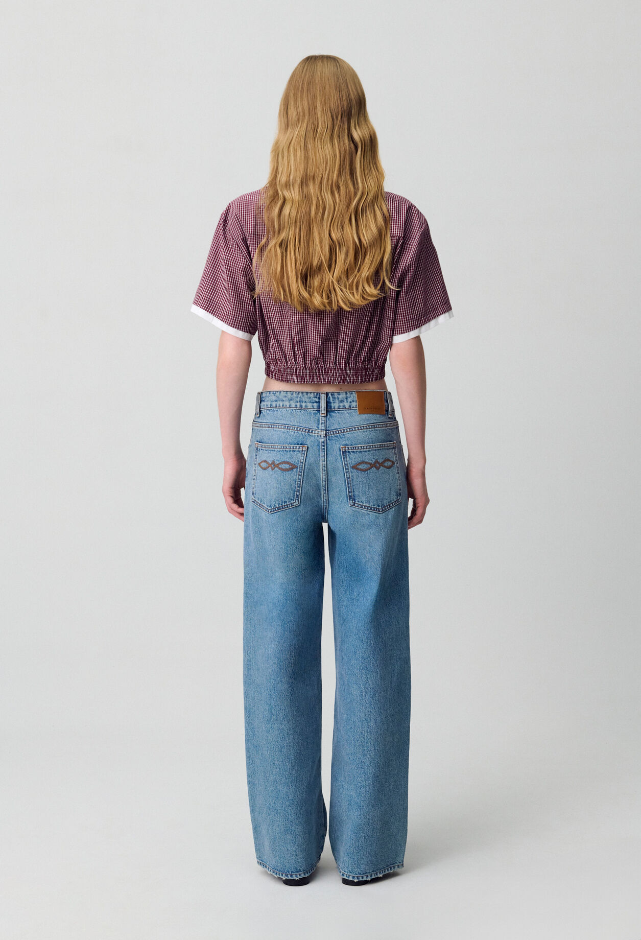 Baggy-Jeans aus Denim