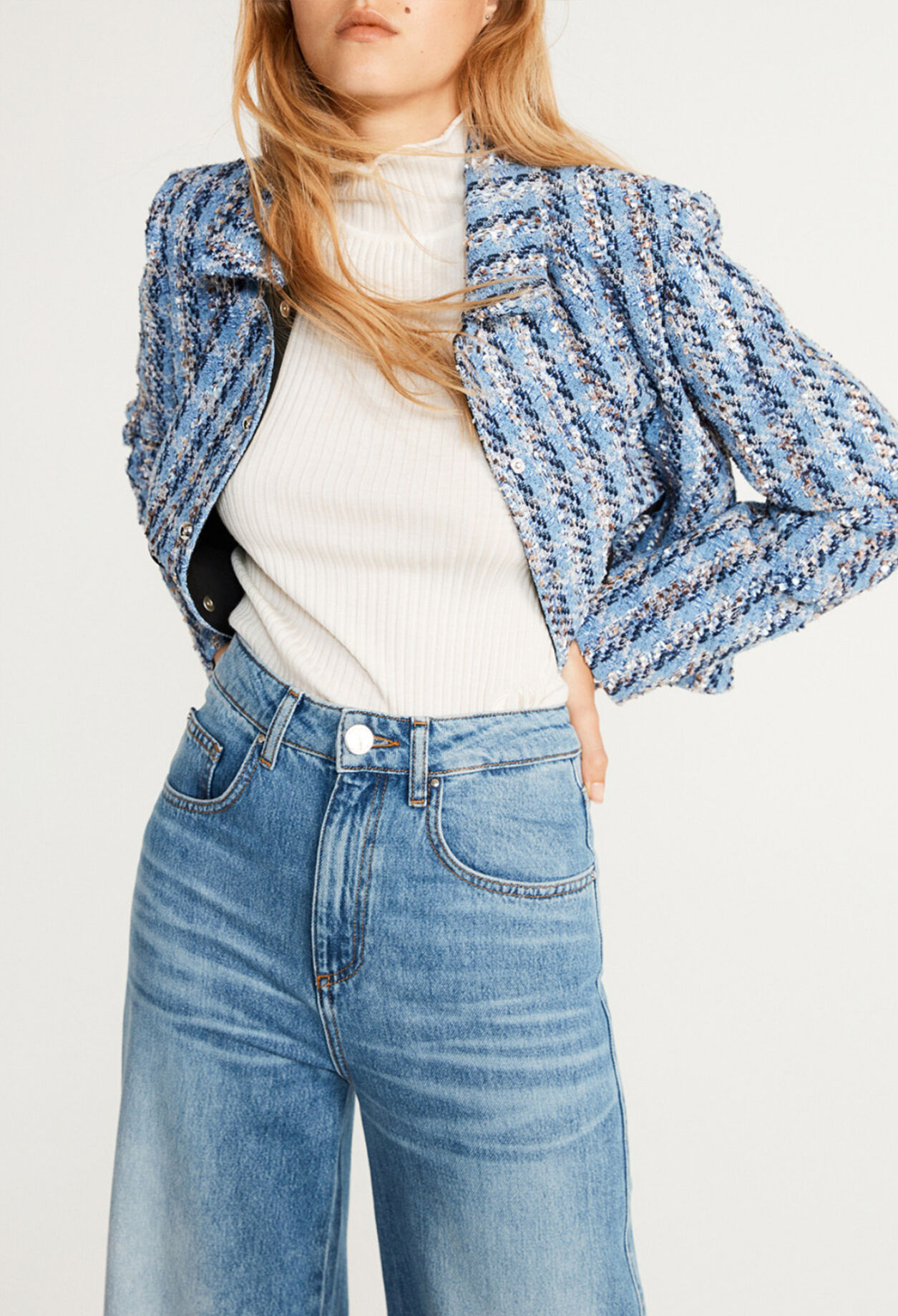 Tweed-Jacke