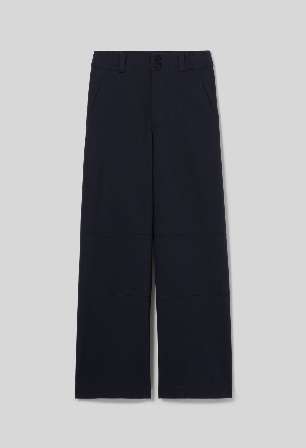 Gabardine-Hose aus Baumwolle