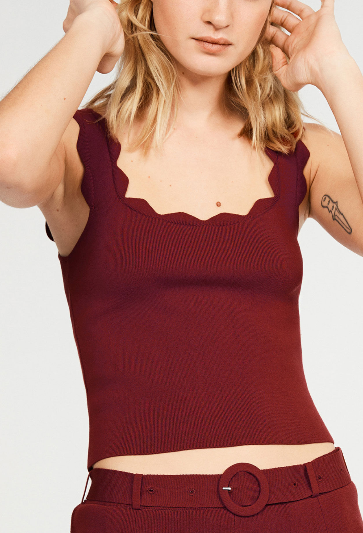 Tanktop aus Baumwolle