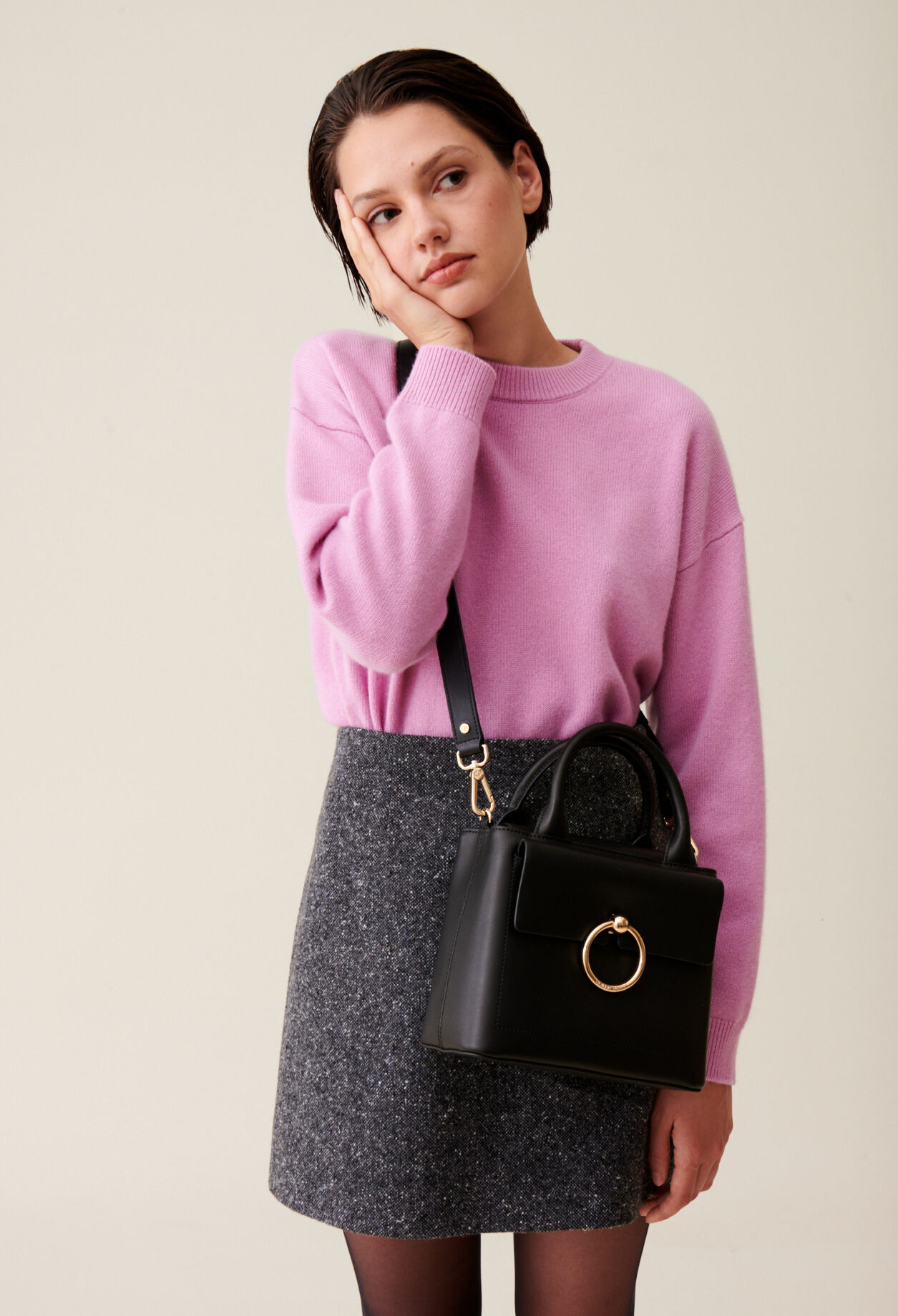 Sac noir claudie pierlot new arrivals