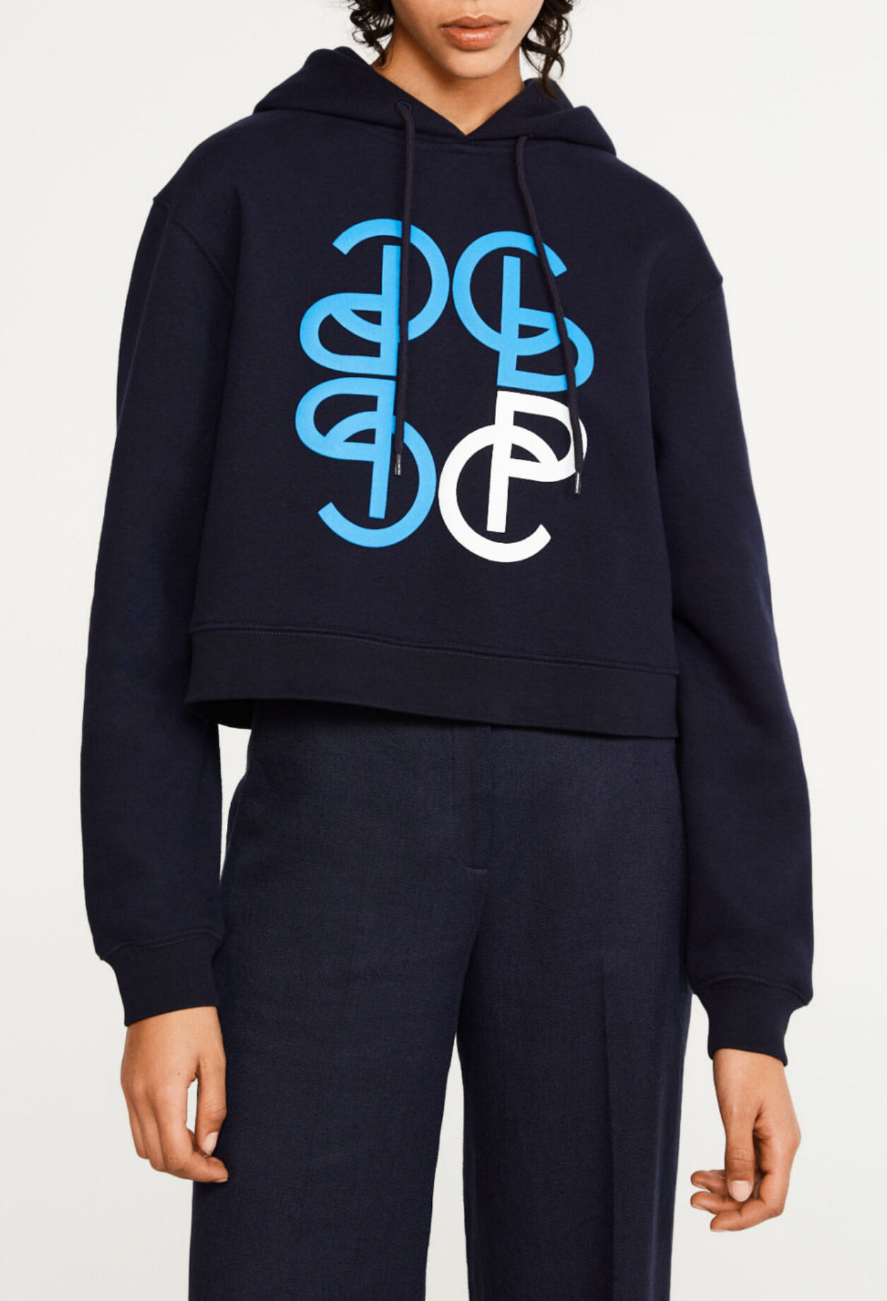 Kapuzensweatshirt aus Bio-Baumwolle