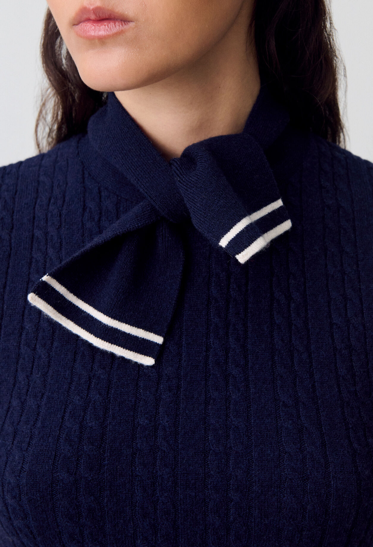 Ärmelloser Pullover