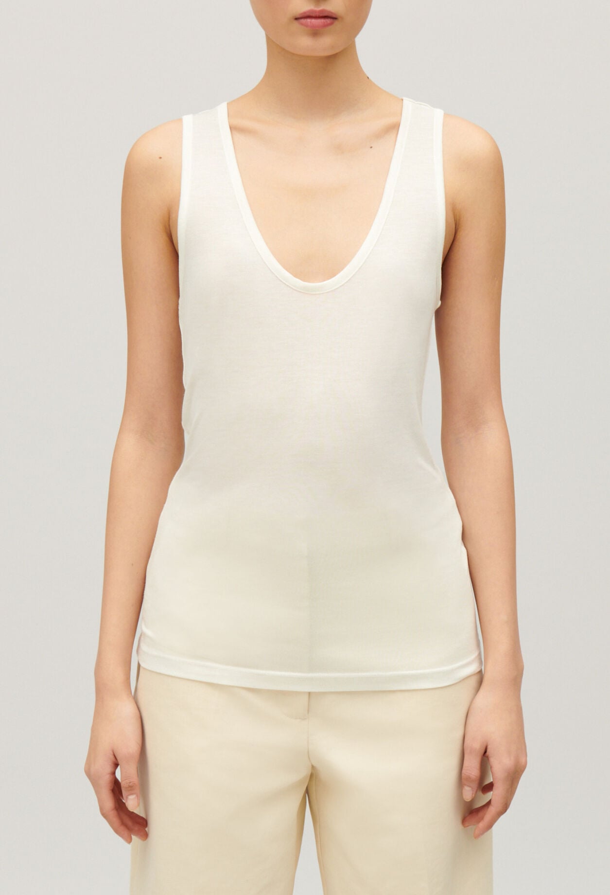 Tanktop Ecru