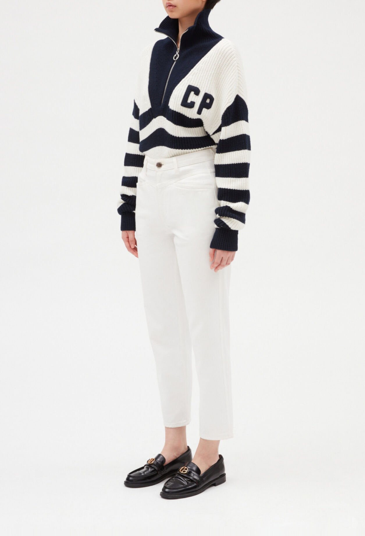 Weiße Jeans aus Bio-Baumwolle