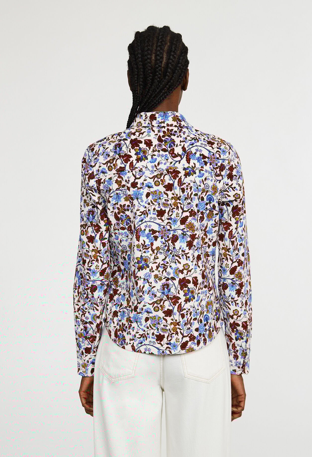 Hemd mit Blumenmuster