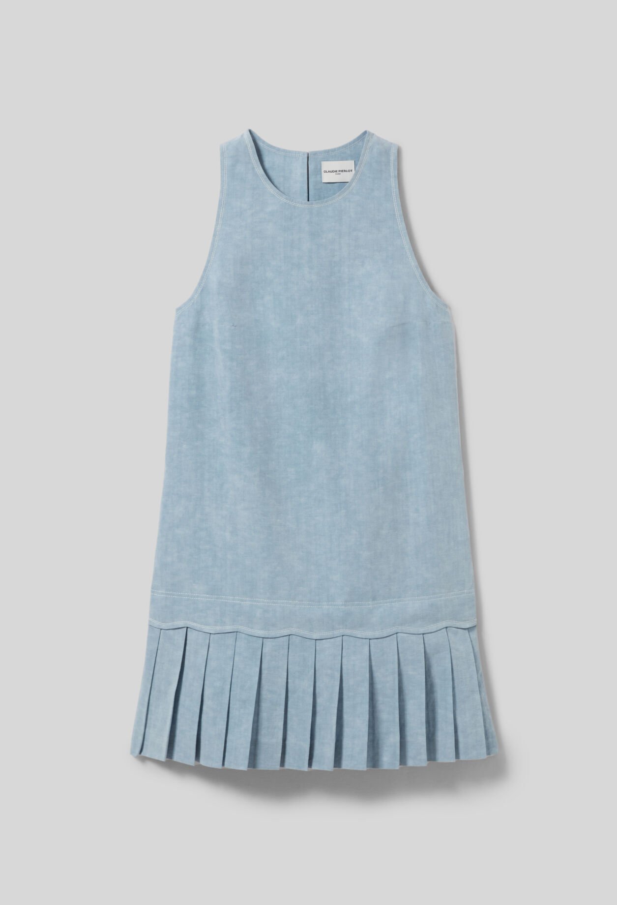 Ärmelloses kurzes Kleid