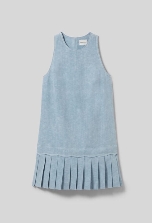 Ärmelloses kurzes Kleid