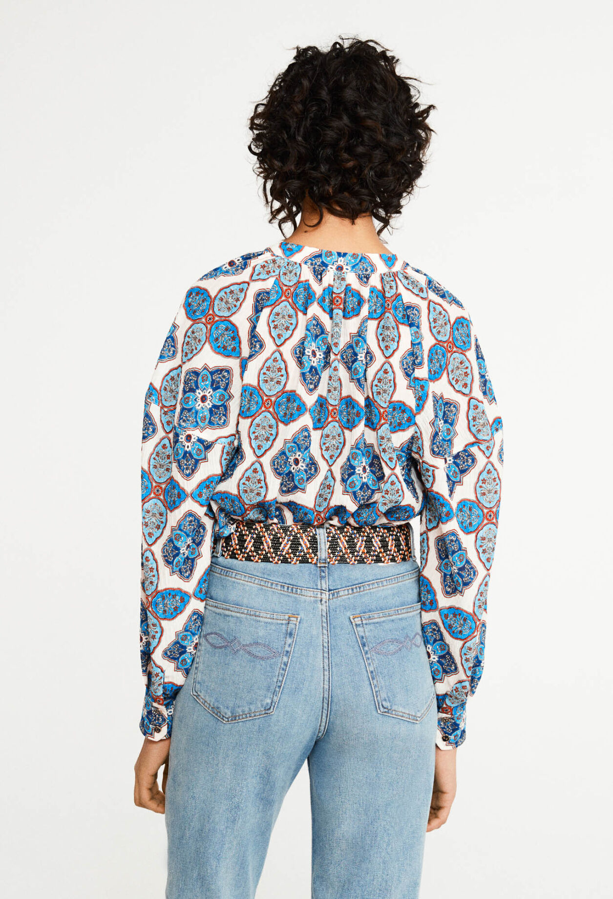 Bedruckte Bluse