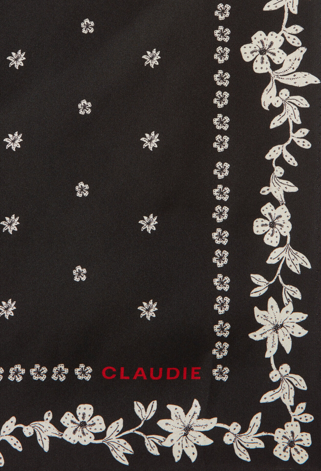 Bedrucktes quadratisches Halstuch